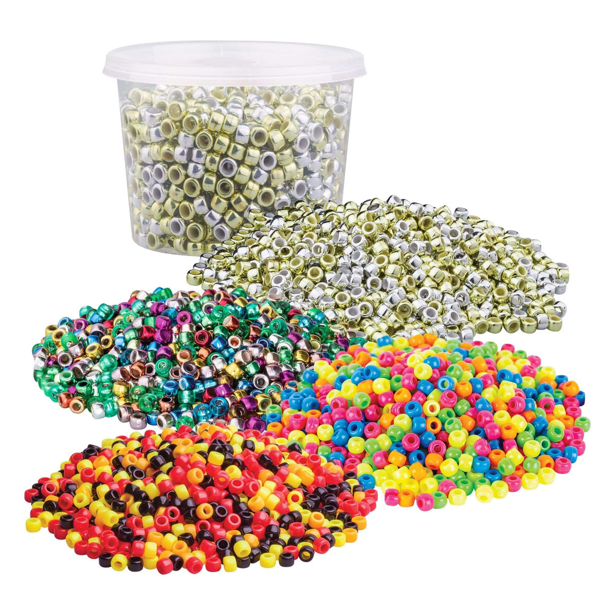 Pony Beads 250g - Zart