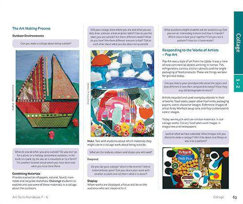 Art Skills Handbook F-6: Sequential Planning Guide for Teachers - Kate Hart - Zart