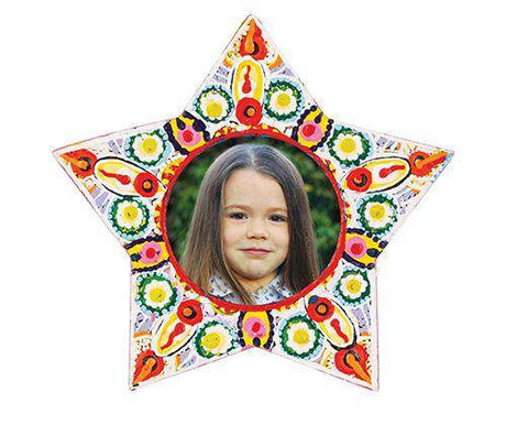 Clay Photo Frames Stars Pack of 10 - Zart