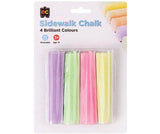 Chalk-Sidewalk Fluorescent Pack of 4 - Zart