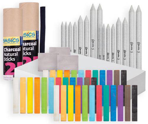 Pastels and Charcoal Starter Set - Zart