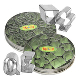 Metal Cutters in Round Tin - Zart