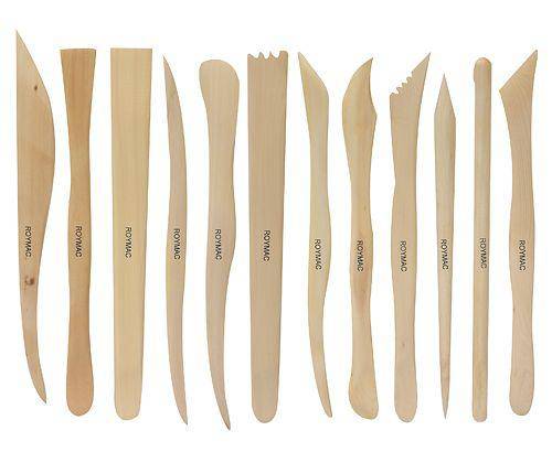 Modelling Tools Boxwood 20cm Assorted Pack of 12 - Zart