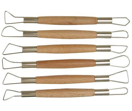 Modelling Tools Wire Ended Assorted Pack of 6 - Zart