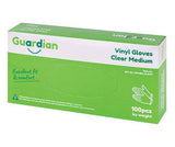 Vinyl Gloves Clear Pack of 100 - Zart