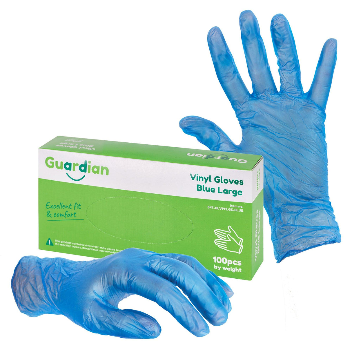 Disposable Vinyl Gloves 50 Pairs - Zart