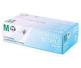 Rubber Disposable Nitrile Gloves 50 Pairs - Zart