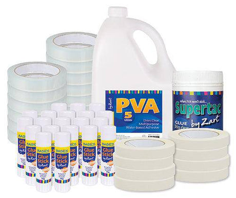 Adhesive Essentials Great for Back to School - Zart