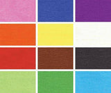 Crepe Paper Coloured Pack of 12 - Zart