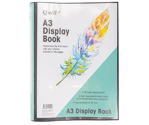 Quill Display Book Non-refillable A3 - Zart