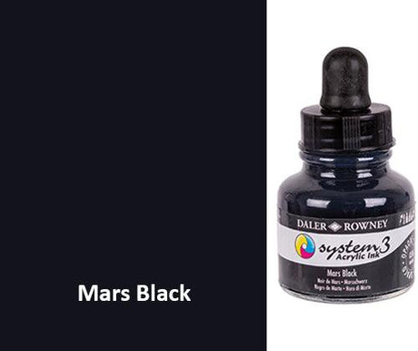 Daler Rowney System 3 Ink 29.5ml - Zart