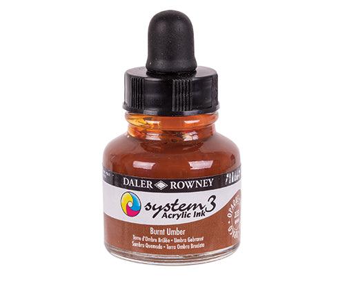 Daler Rowney System 3 Ink 29.5ml - Zart