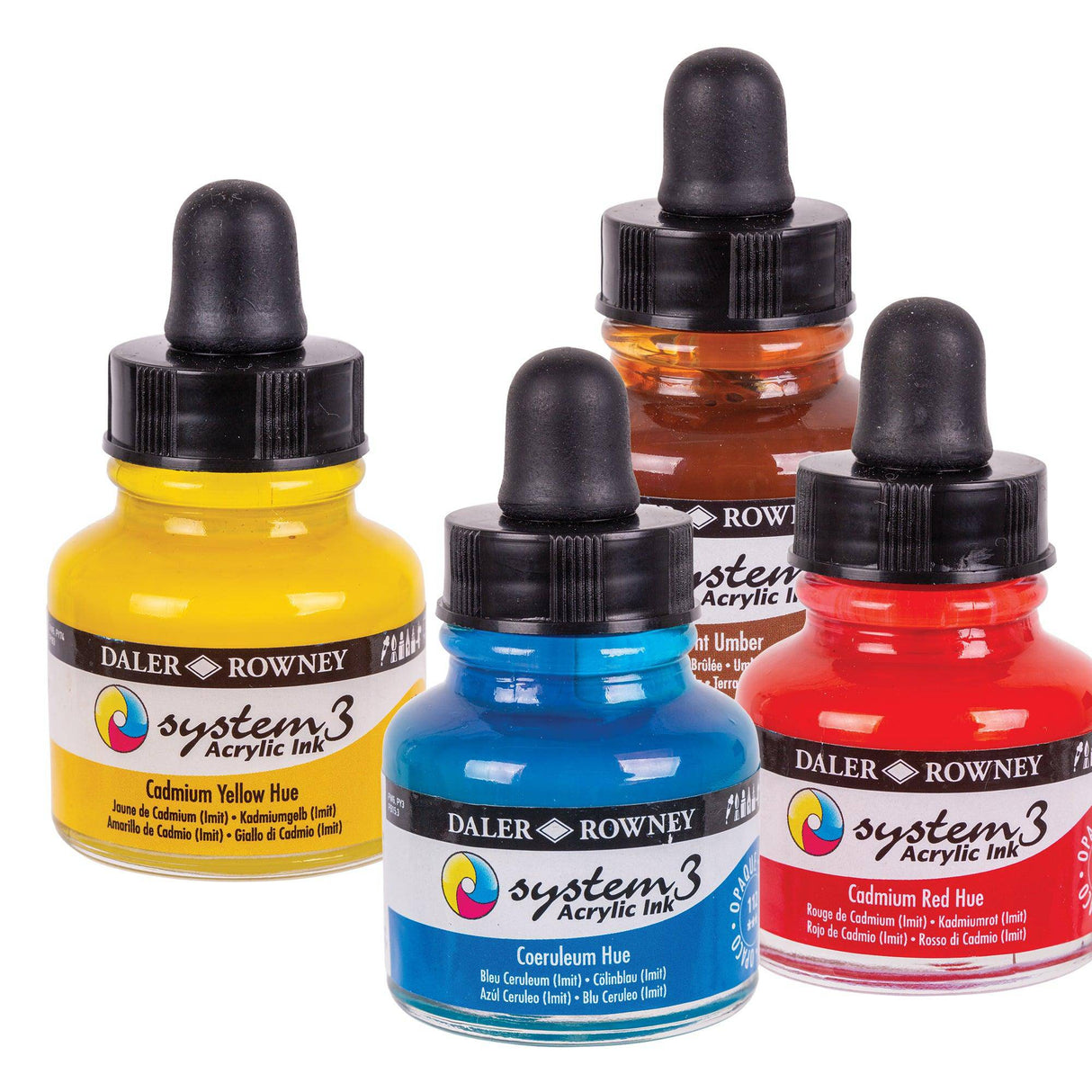 Daler Rowney System 3 Ink 29.5ml - Zart