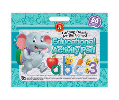 Educational Activity Pad Big School - Zart