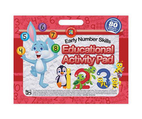 Educational Activity Pad Early Numbers - Zart