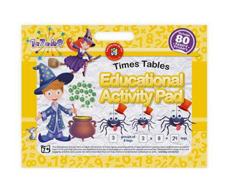 Educational Activity Pad Times Tables - Zart