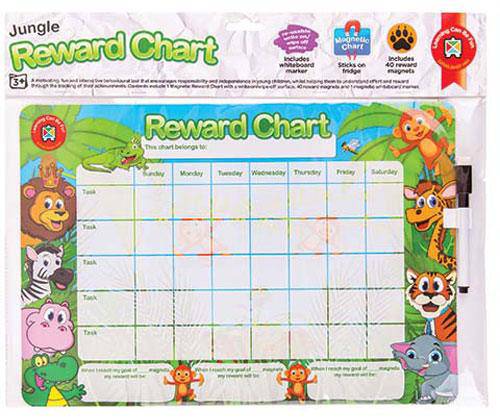 Jungle Magnetic Reward Chart - Zart