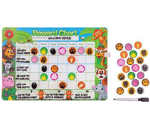 Jungle Magnetic Reward Chart - Zart