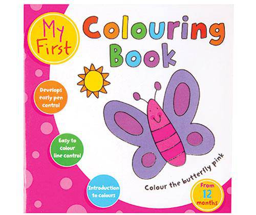 My First Colouring Book 32pp - Zart