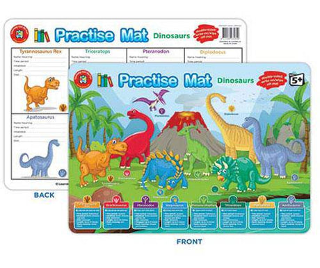 Practise Mat Dinosaurs - Zart