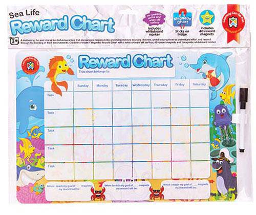 Sea Life Magnetic Reward Chart - Zart