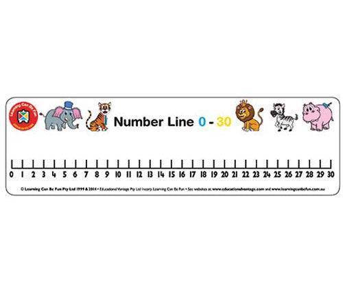 Student Number Line 0-30 Hangsell - Zart