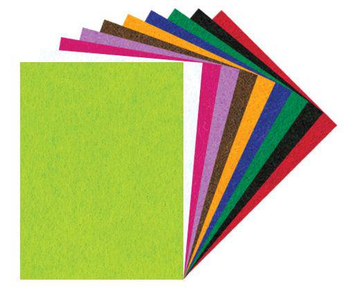 Stiffened Felt A3 Pack of 10 - Zart