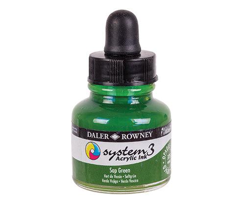 Daler Rowney System 3 Ink 29.5ml - Zart