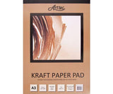 Kraft Paper Pad 80gsm A3 50 Sheets - Zart