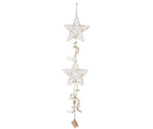 Natural Mesh Star 12cm Pack of 10 - Zart