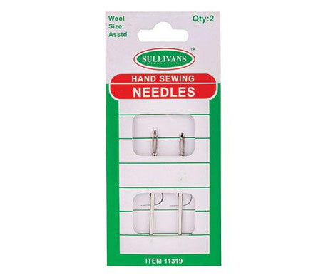 Hand Sewing Needles for Wool Pack of 2 - Zart