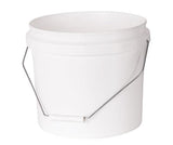 Pail Bucket White with Lid - Zart