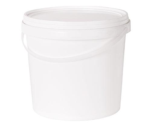 Pail Bucket White with Lid - Zart