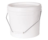 Pail Bucket White with Lid - Zart