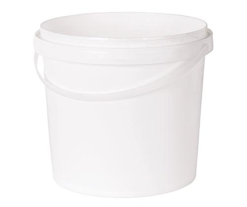 Pail Bucket White with Lid - Zart