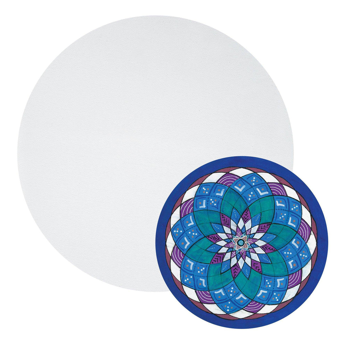 Canvas Board Round - Zart