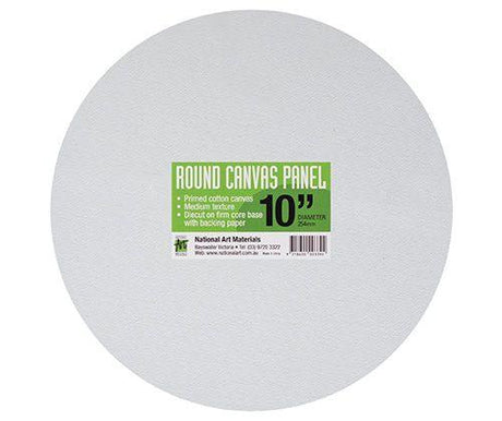 Canvas Board Round - Zart