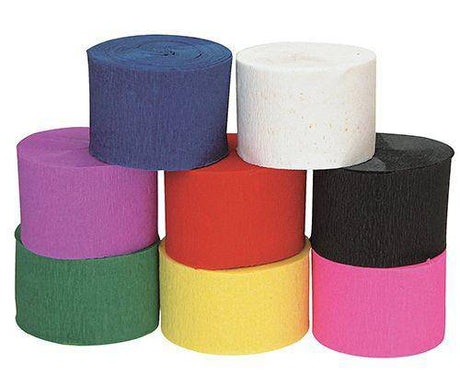 Crepe Streamers Pack of 48 - Zart