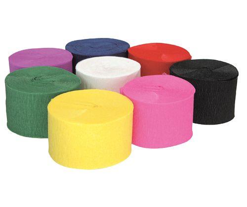 Crepe Streamers Pack of 48 - Zart