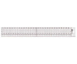 Acrylic Cutting Ruler 30cm - Zart