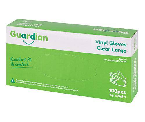 Vinyl Gloves Clear Pack of 100 - Zart