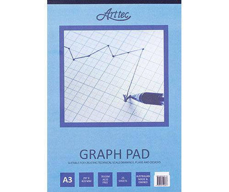 Graph Pad A3 25 Sheets - Zart