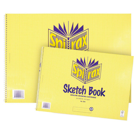 Sketch Drawing Pad Spiral Bound 110gsm - Zart