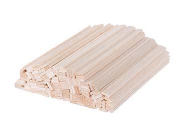 Balsa Sticks 3 x 9.5 x 150mm Pack of 150 - Zart