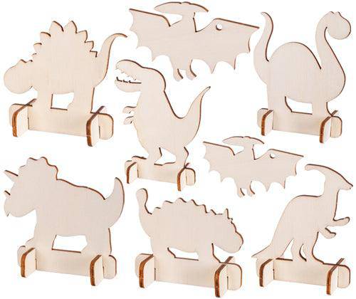 Wooden Dinosaurs Pack of 8 - Zart