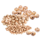 Beads Wooden Natural Pack of 100 - Zart