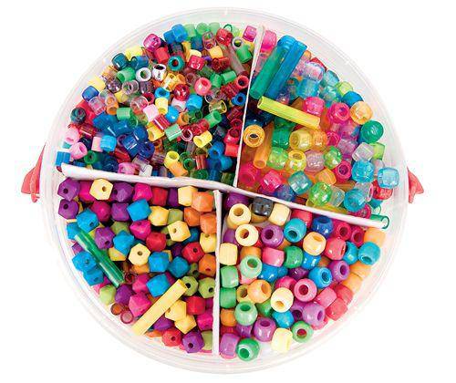 Basics Plastic Beads 655g - Zart