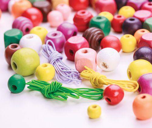 Basics Wooden Beads 575g - Zart