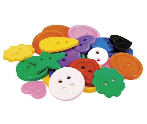 Bright Buttons Assorted 450g 550 Pieces - Zart