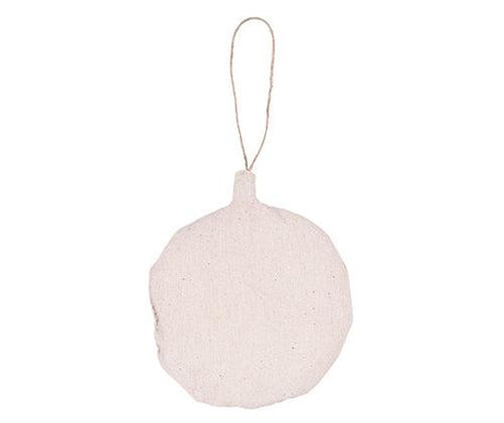 Pre-Stuffed Calico Round Bauble Pack of 10 - Zart